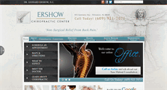 Desktop Screenshot of ershowchiropractic.com